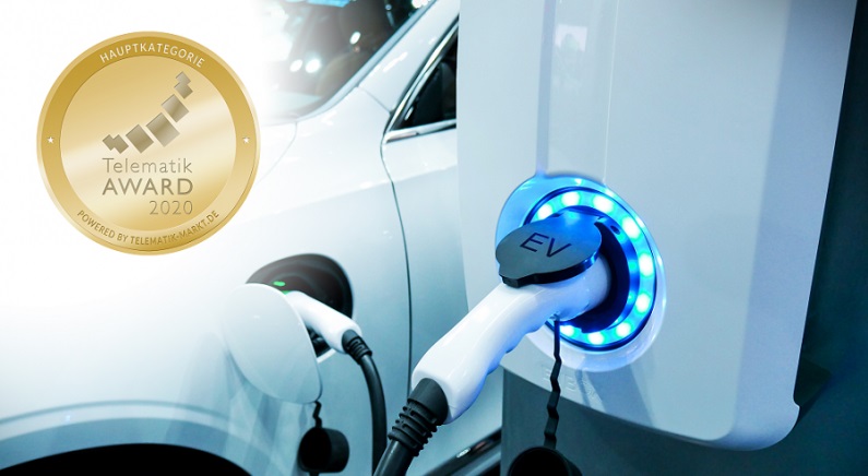 Die WEBFLEET-Lösung für Elektrofahrzeuge wurde mit dem Telematik Award ausgezeichnet. Bild: Webfleet Die WEBFLEET-Lösung für Elektrofahrzeuge wurde mit dem Telematik Award ausgezeichnet. Bild: Webfleet