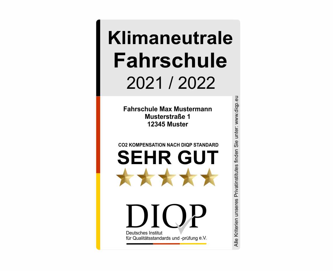 Klimaneutrale Fahrschule Klimaneutrale Fahrschule
