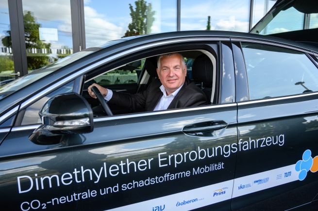 Dimethylether befindet sich bereits in Fahrzeugtests bei Ford in der praktischen Erprobung. (Bildque Dimethylether befindet sich bereits in Fahrzeugtests bei Ford in der praktischen Erprobung. (Bildque
