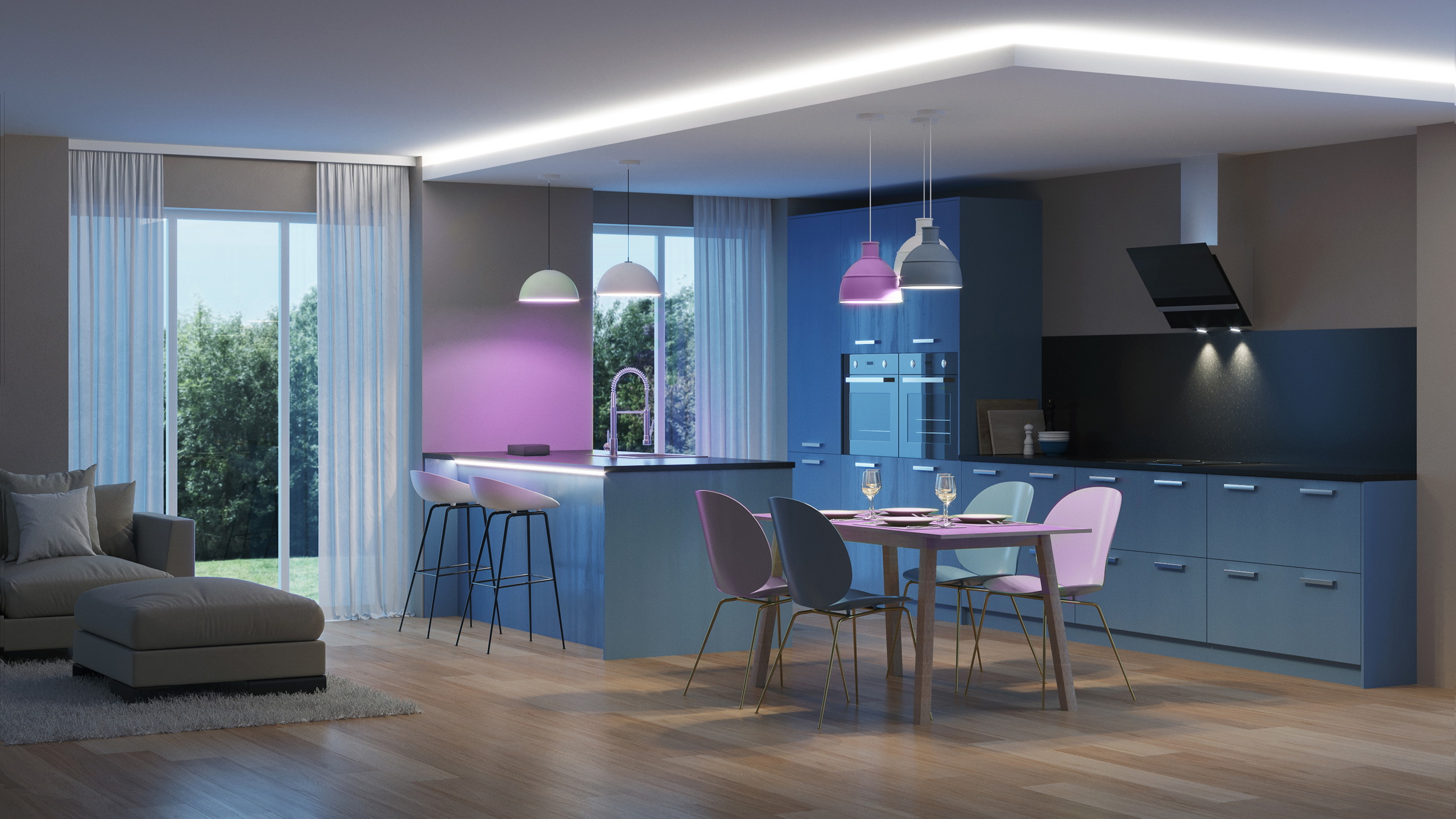 (Bildquelle:©Rademacher / Philips HUE) (Bildquelle:©Rademacher / Philips HUE)