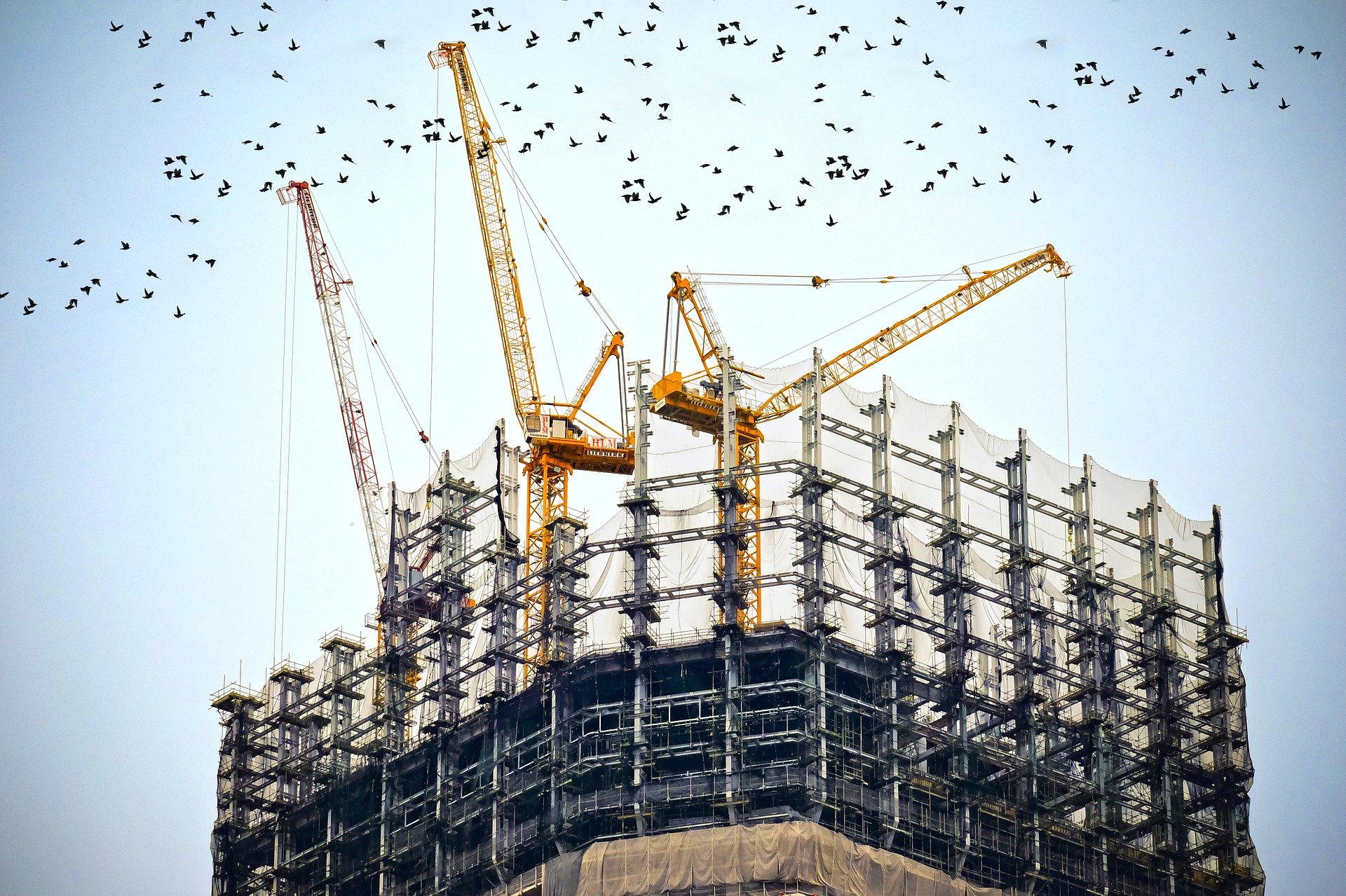 Immobilienbau (Bildquelle: @Pixabay)