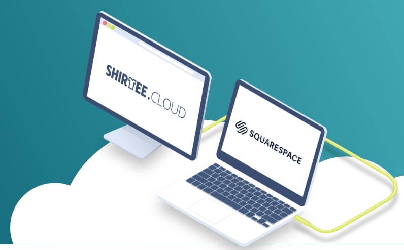 Squarespace print on demand - Shirtee.Cloud