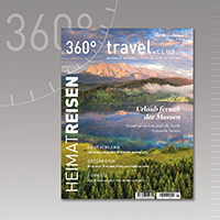 360° medien hat das neue Reisemagazin 360° HeimatReisen herausgebracht.