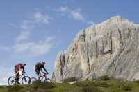 Mountainbiker Lienzer Dolomiten