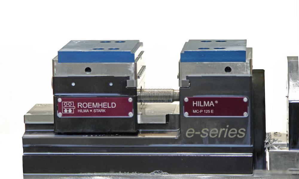 ROEMHELD stellt den ersten serienreifen elektromechanischen Schraubstock vor (Foto: ROMEHELD) ROEMHELD stellt den ersten serienreifen elektromechanischen Schraubstock vor (Foto: ROMEHELD)
