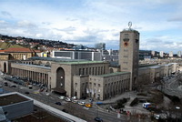 Stuttgarter Hauptbahnhof - Draufsicht Stuttgarter Hauptbahnhof - Draufsicht