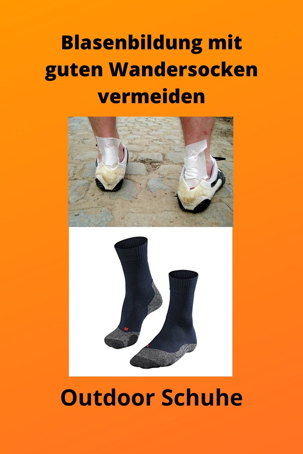 Blasenbildung vermeiden - Falke Wandersocken Blasenbildung vermeiden - Falke Wandersocken