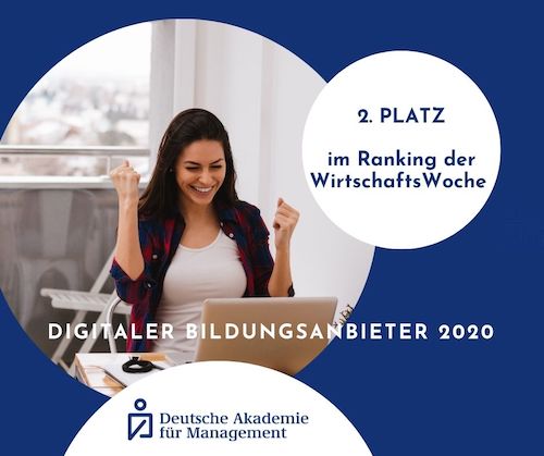 DAM ist TOP Digitaler Bildungsanbieter 2020