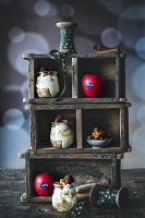 Apfel-Marzipan-Tiramisu mit gebrannten Mandeln (Patrick Rosenthal / JAZZ Apfel)