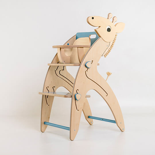 QuarttoLino Kinderstuhl - Multifunktionaler Hochstuhl für Kinder& Babys