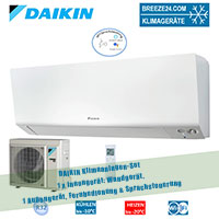 DAIKIN Klimaanlagen Set FTXM50R R32 Wandgerät Perfera + RXM50R 5,0 kW R32 für 1 Zimmer mit 50 m²
