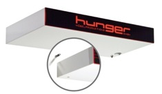 Hunger, elektrifizierter Beschlag für Leichtbauplatten Hunger, elektrifizierter Beschlag für Leichtbauplatten