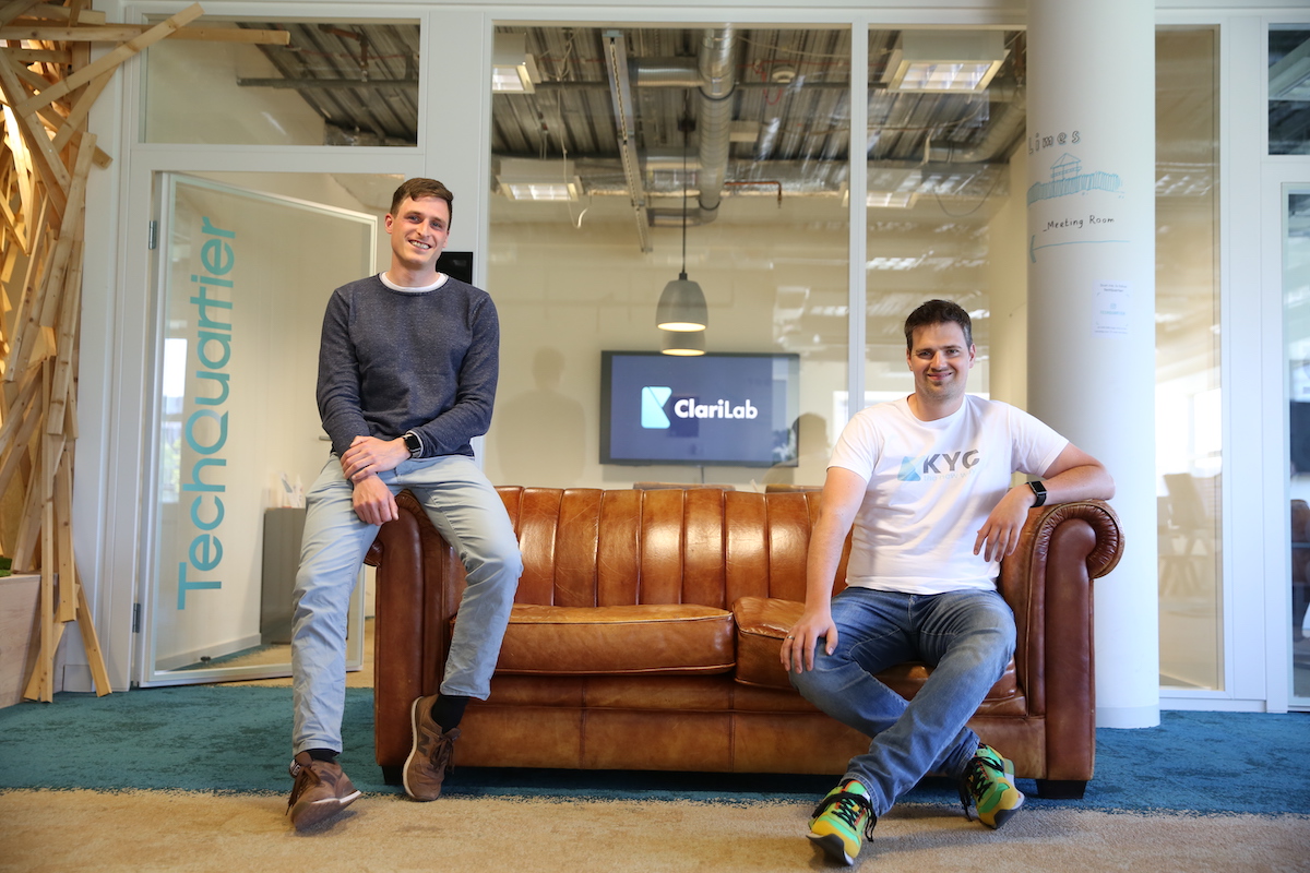 ClariLab Geschäftsführer Tobias Eiss und Tobias Weber ClariLab Geschäftsführer Tobias Eiss und Tobias Weber