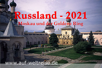 Kalender: Russland – Moskau und Goldener Ring 2021