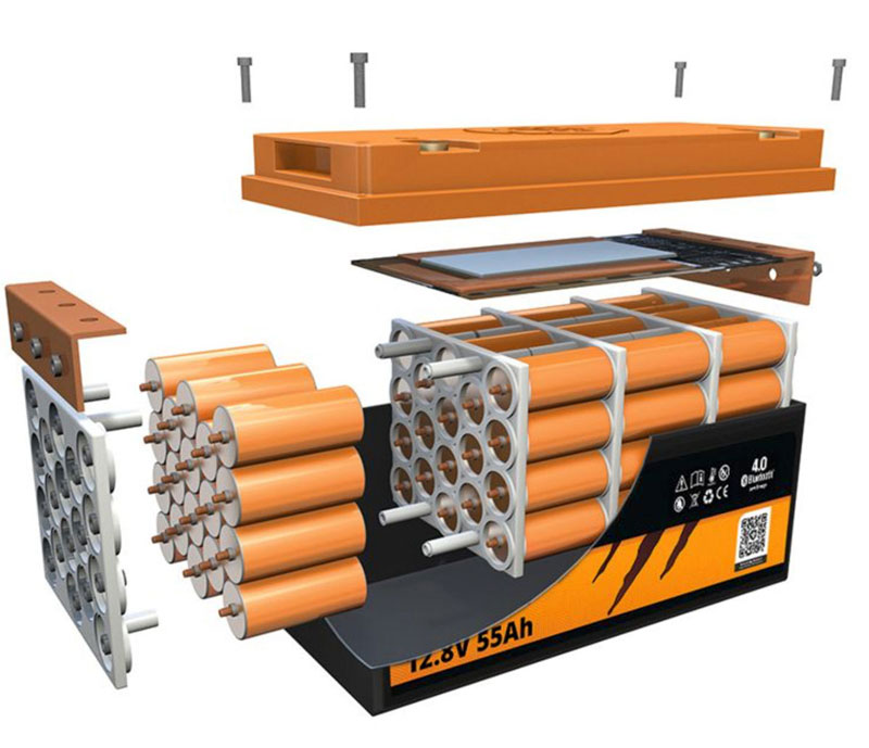 Liontron LiFePo Akku, modularer Aufbau