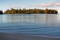 Vorgelagertes Motu bei Moorea Vorgelagertes Motu bei Moorea