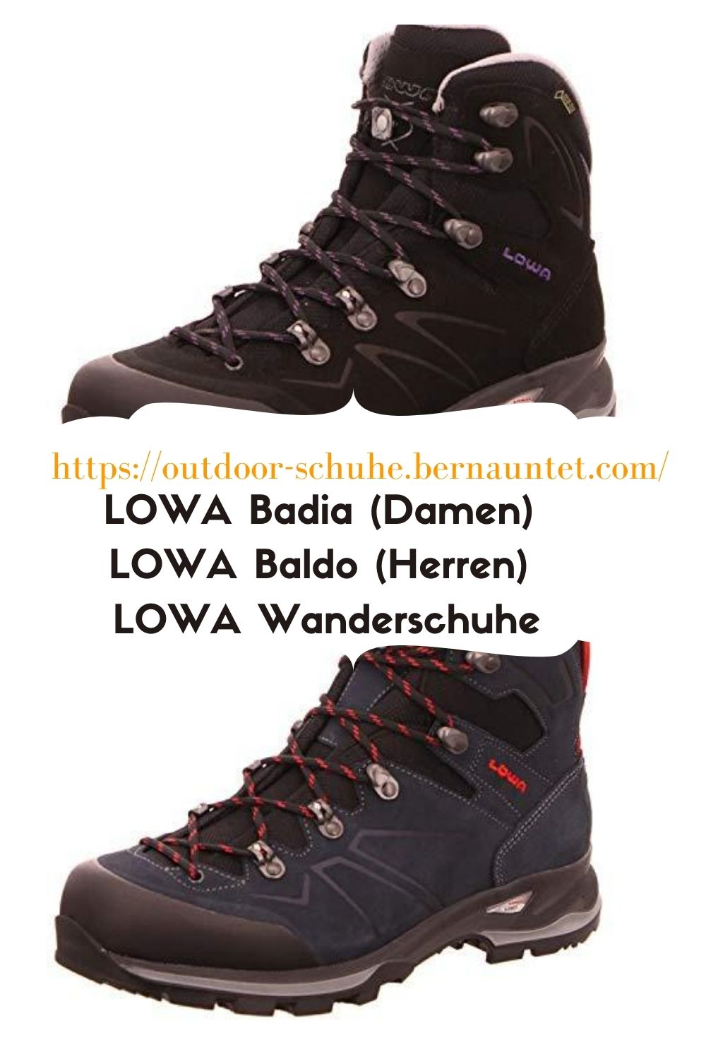 Lowa Wanderschuhe - Badia und Baldo Lowa Wanderschuhe - Badia und Baldo