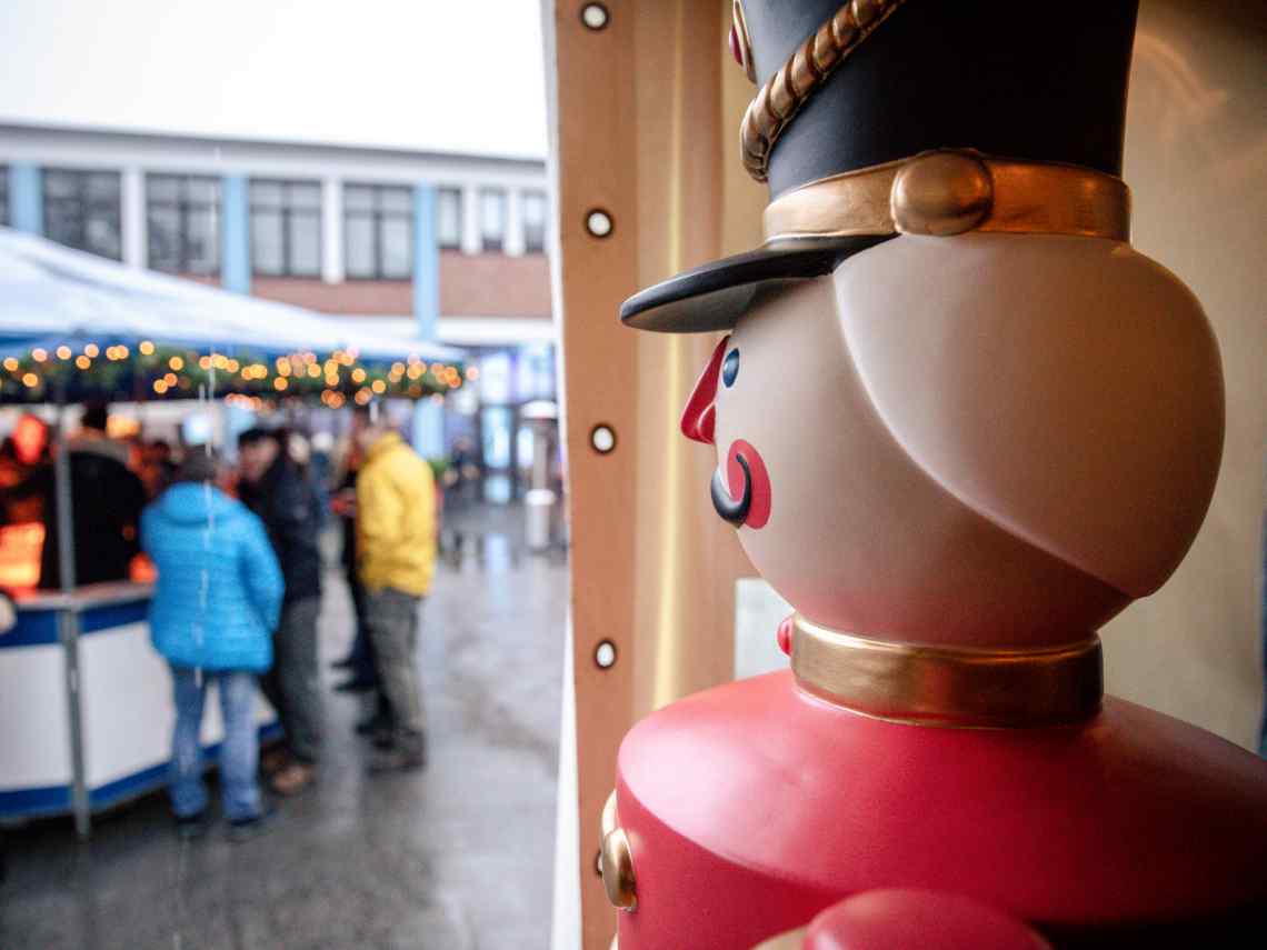 Weihnachten 2019: Bei der Planung und Organisation, des eigens auf dem Firmengelände aufgebauten Wei