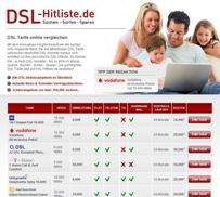 Innovativ und schnell: DSL-Hitliste.de Innovativ und schnell: DSL-Hitliste.de