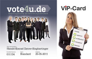 Die ViP-Card als Ausweis für gute Vermittler Die ViP-Card als Ausweis für gute Vermittler