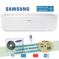 SAMSUNG Klimaanlage Wandgerät WindFree Excklusive 3,5 kW - AR 12 RXPXBWKN + AR 12 RXPXBWKX SAMSUNG Klimaanlage Wandgerät WindFree Excklusive 3,5 kW - AR 12 RXPXBWKN + AR 12 RXPXBWKX