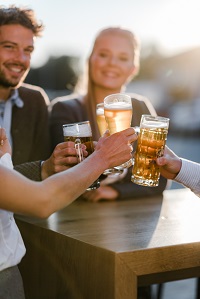 Den Abend gemütlich ausklingen lassen (c) Veronika Fleischmann (Hotel Traumschmiede) 