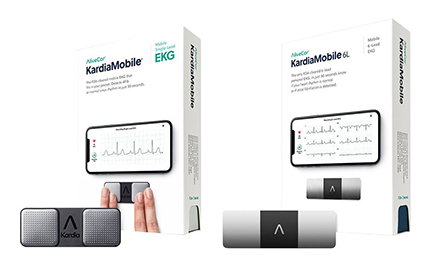 Produktbild AliveCor KardiaMobile und KardiaMobile 6L