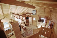 Individuell ausgestattetes Romantikchalet aus Holz (c) Blitzlicht Brunner (Naturdorf Oberkühnreit) Individuell ausgestattetes Romantikchalet aus Holz (c) Blitzlicht Brunner (Naturdorf Oberkühnreit)