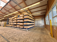 Macht den Weg frei – Verschieberegalanlage bei der J. Stocker Fensterbau AG. (© OHRA)