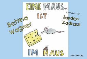 Eine Maus ist im Haus