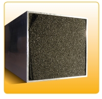 Aluminiumprofil gefüllt mit durcrete®cell
