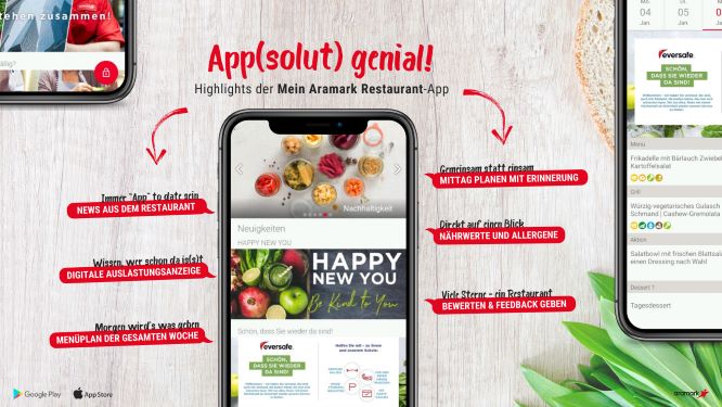 Bildrechte liegen bei Aramark