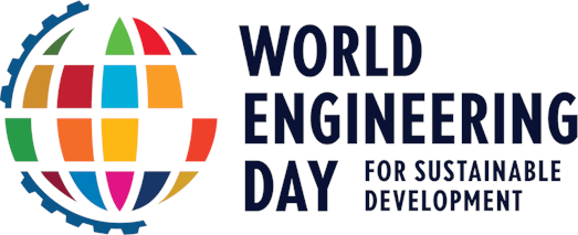 Das Logo des Internationalen Tages des Ingenieurwesens für nachhaltige Entwicklung