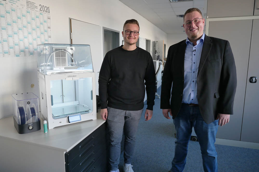 Tobias Schammer (Schammer Maschinenbau GmbH) & Christoph Niksch (IGO3D) Tobias Schammer (Schammer Maschinenbau GmbH) & Christoph Niksch (IGO3D)