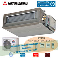 Mitsubishi Heavy Klimaanlage Kanalgerät - FDUM71VH + FDC71VNX-W R32 für 1 Raum mit 80 - 85 m² Mitsubishi Heavy Klimaanlage Kanalgerät - FDUM71VH + FDC71VNX-W R32 für 1 Raum mit 80 - 85 m²