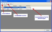 Anruf-Journal mit Notizfunktion Anruf-Journal mit Notizfunktion