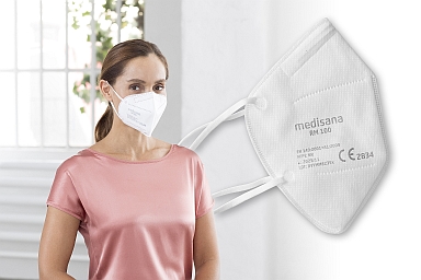 FFP2-Atemschutzmaske RM 100 von medisana FFP2-Atemschutzmaske RM 100 von medisana