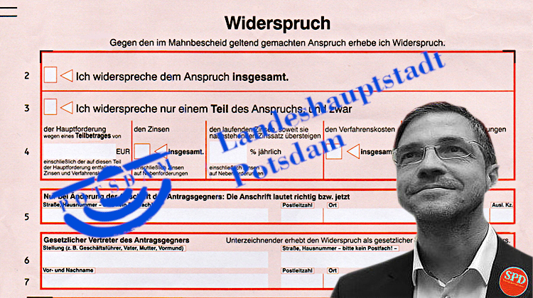 Mike Schubert, Kita-Gebühren und ein Mahnbescheid von Eltern gegen die Stadt Potsdam Mike Schubert, Kita-Gebühren und ein Mahnbescheid von Eltern gegen die Stadt Potsdam