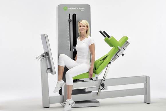 In der medizinischen Trainingstherapie werden komfortable und funktionale Geräte benötigt.