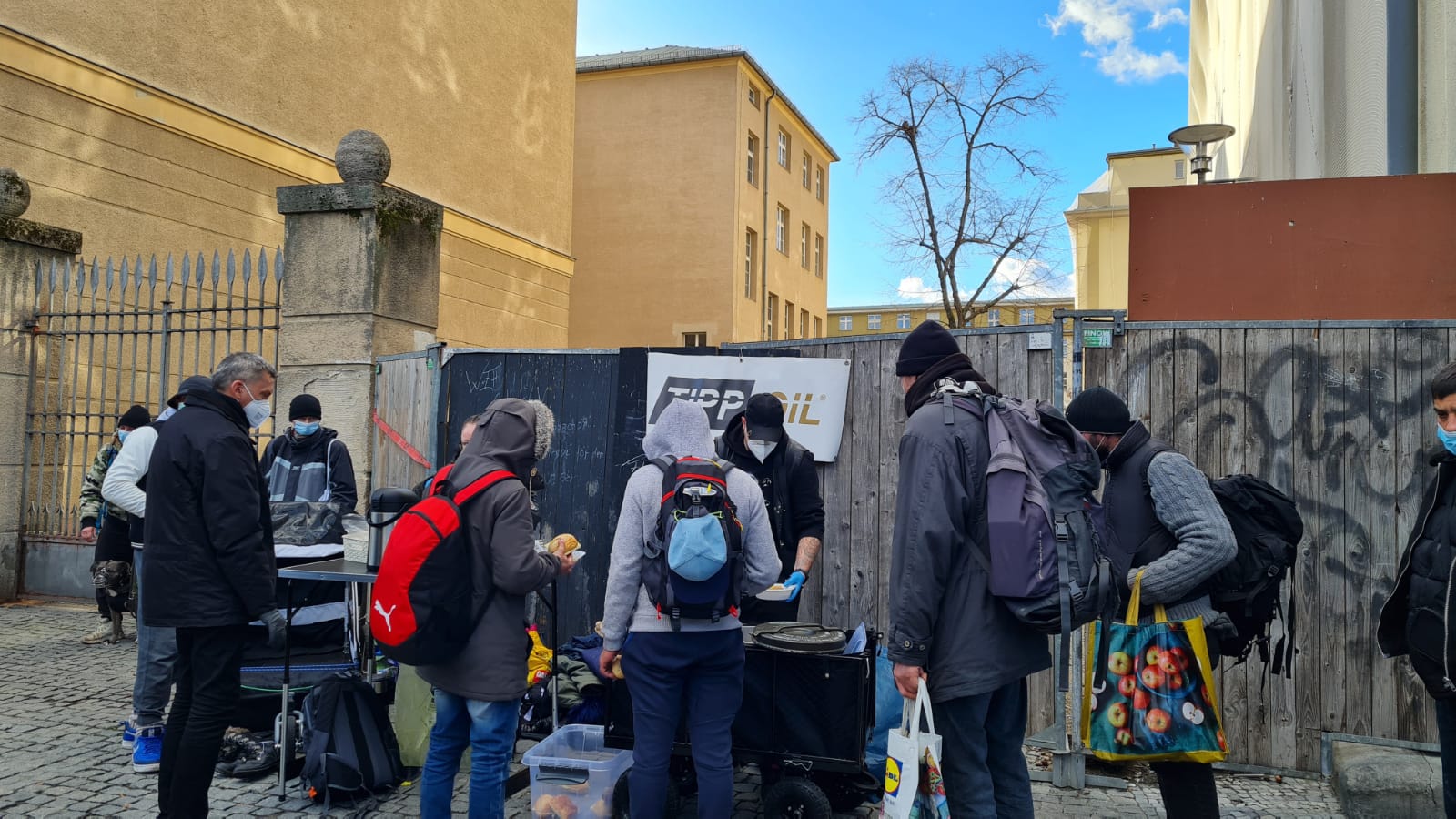 Tipp Oil und Sam in Berlin Hilfe für Obdachlose