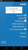 Flintec mobile Zeiterfassung - Android App mit Fotofunktion Flintec mobile Zeiterfassung - Android App mit Fotofunktion
