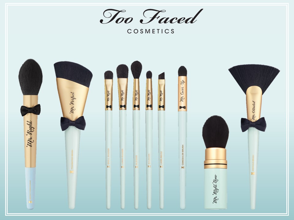 Too Faced Mr. Right Pinsel Kollektion Too Faced Mr. Right Pinsel Kollektion