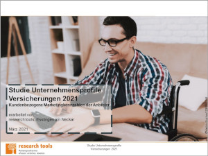 Studie Unternehmensprofile Versicherungen 2021