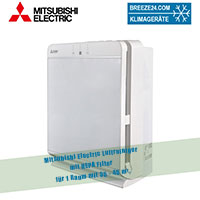 Mitsubishi Electric MA-E85R-E Luftreiniger mit HEPA-Filter für 1 Raum mit 35 - 45 m² 