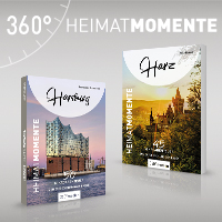 Mit HeimatMomente erscheint bei 360° medien eine neue Buchreihe zu zahlreichen deutschen Regionen. 