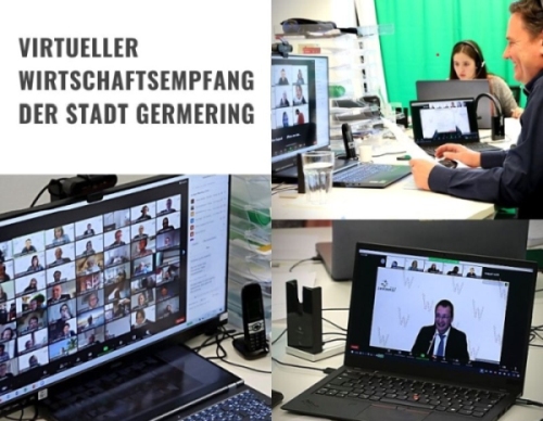 Virtueller Wirtschaftsempfang der Stadt Germering Virtueller Wirtschaftsempfang der Stadt Germering