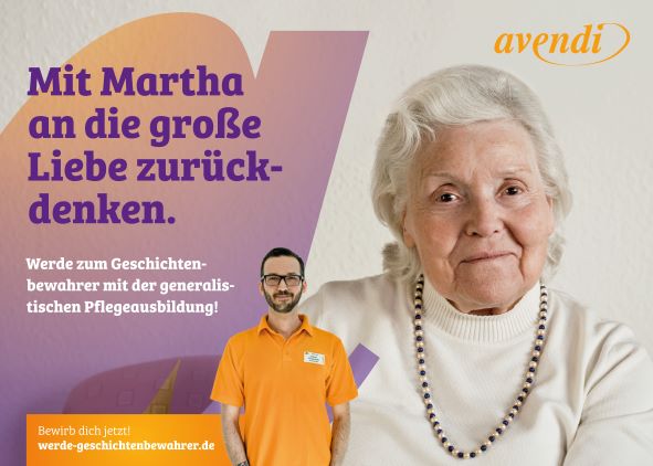 Die neue avendi-Ausbildungskampagne Die neue avendi-Ausbildungskampagne