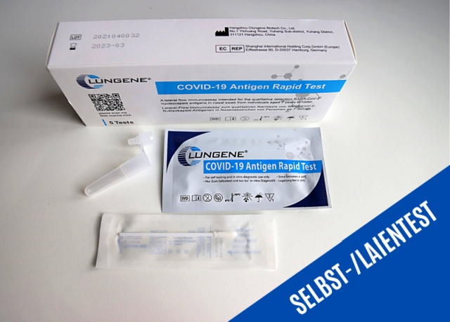 Covid-19 Antigen Selbsttest/Laientest 