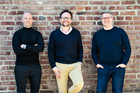 Führungsteam JUMiNGO (v.l.n.r.): Sascha Goldstein, Dr. Andreas Günther, Kai Kleuser