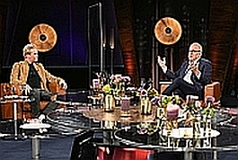 Leon Löwentraut im Gespräch mit Hubertus Meyer-Burckhardt, Credit NDR/Uwe Ernst Leon Löwentraut im Gespräch mit Hubertus Meyer-Burckhardt, Credit NDR/Uwe Ernst